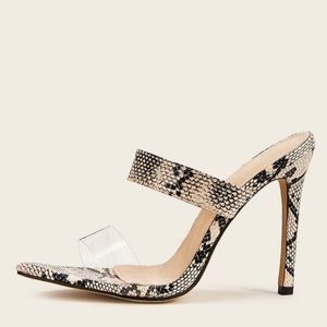 NEW! Python Print and Clear Heel